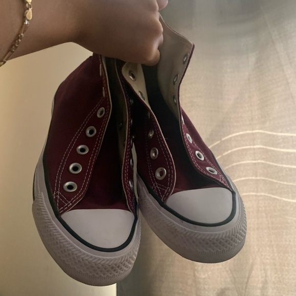 SOLD‼️‼️DO NOT BUYMarron color converse size 5.5❤️ - Picture 3 of 4